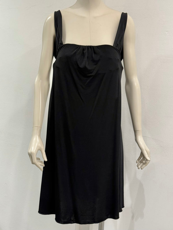 2000s Cavalli ruched square-neck mini dress