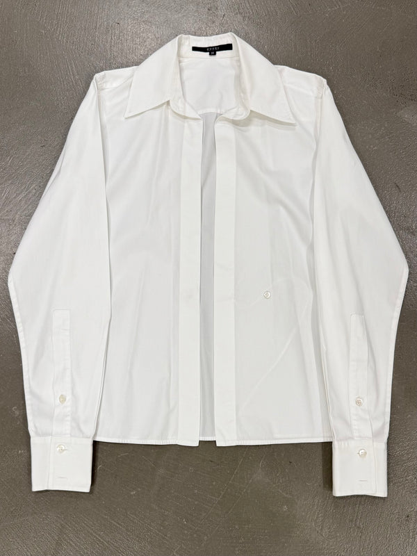 2002 Gucci by Tom Ford white shirt