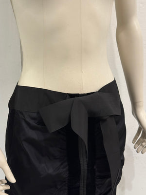 2002 Yves Saint Laurent by Tom Ford velvet silk skirt