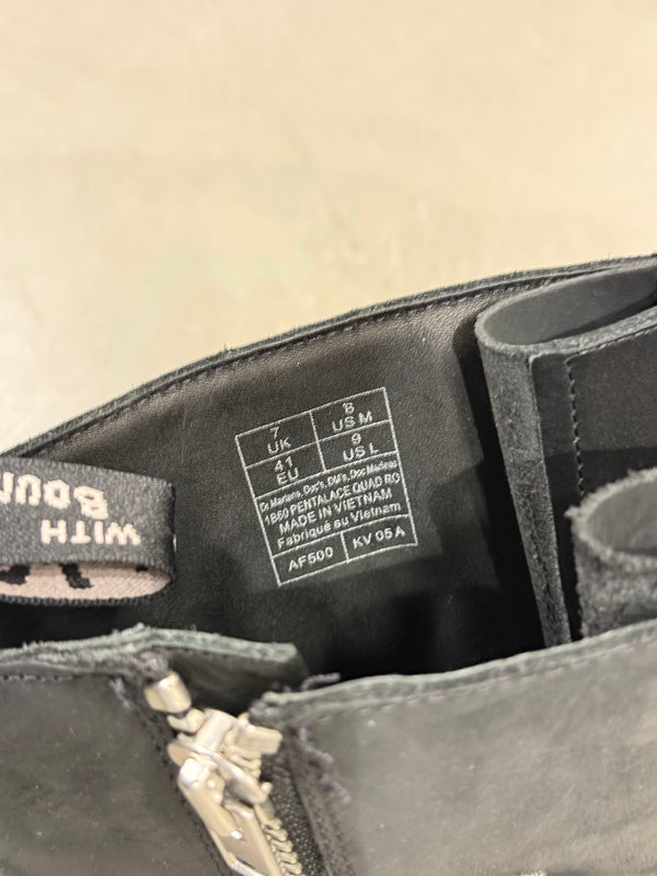 Rick Owens X Dr Martens boots