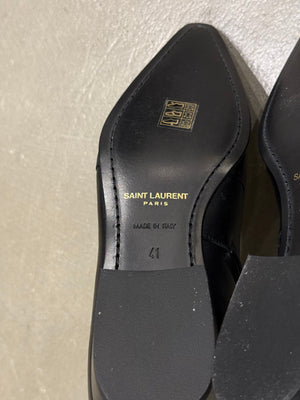 2020s Saint Laurent leather boots