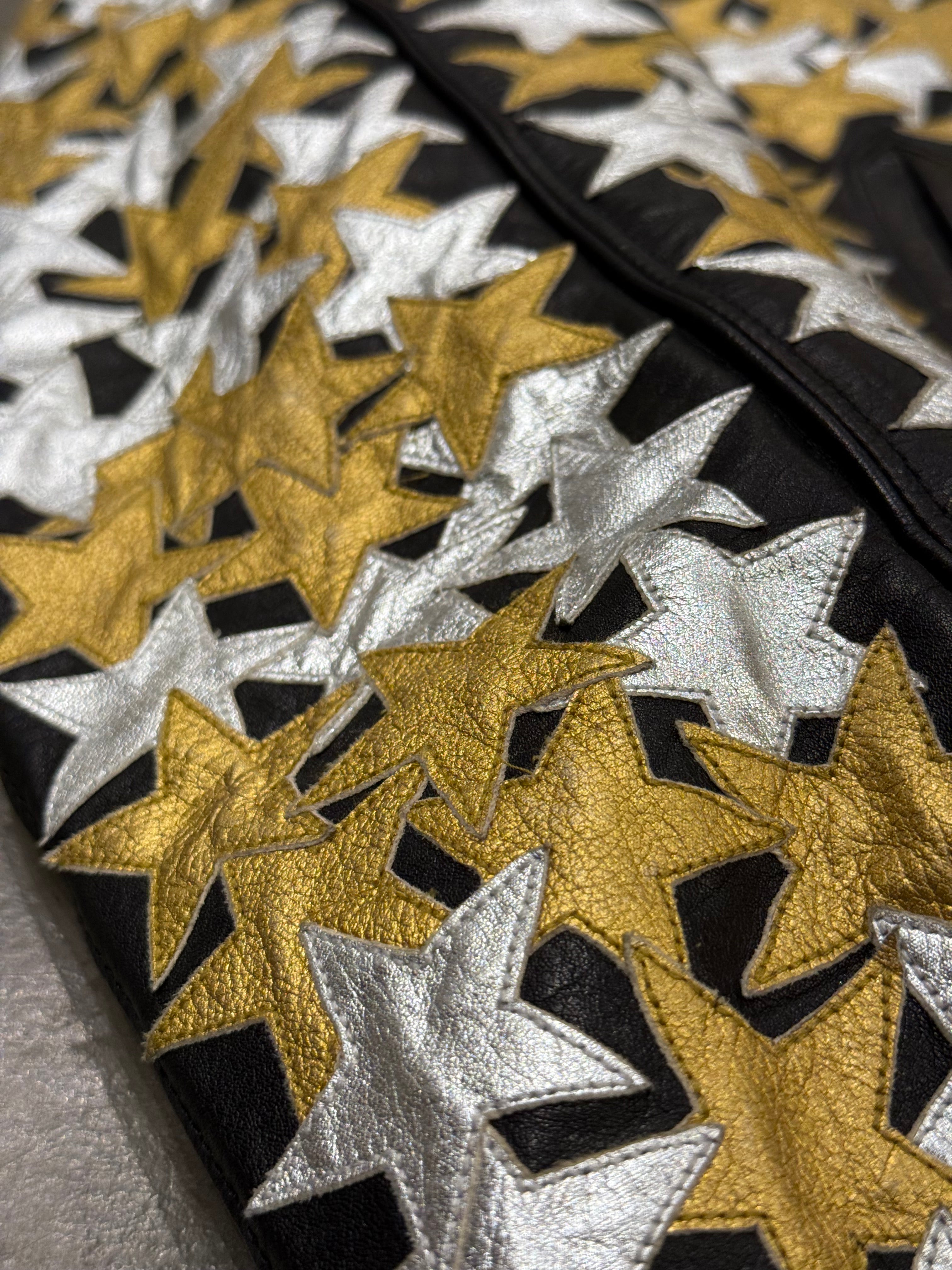 S/S2016 Saint Laurent Paris by Hedi Slimane sample stars leather bombe