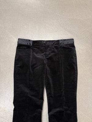 F/W2004 Gucci velvet flared pants