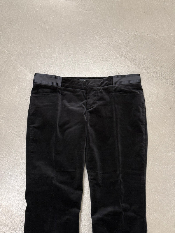 F/W2004 Gucci velvet flared pants