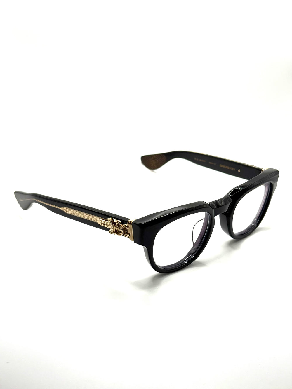 Chrome Hearts “Cuntvoluted” 18k gold plated dagger sunglasses