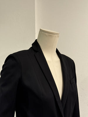 A/W2004 Christian Dior by Galliano buckle detail bondage tailored blazer jacket