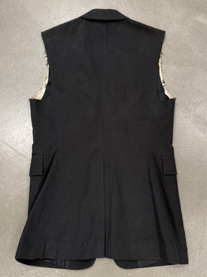 S/S2000 Raf Simons distressed vest