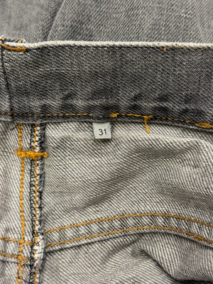 2000s Dior gray washed denim