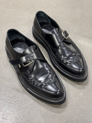 A/W2014 Saint Laurent by Hedi Slimane runway leather creepers derby shoes