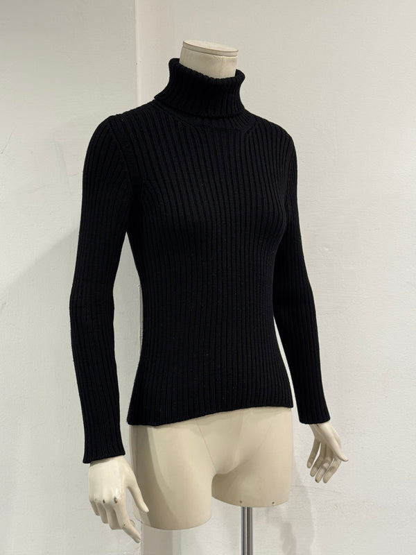 1990s Gucci by Tom Ford ribbed turtleneck sweater