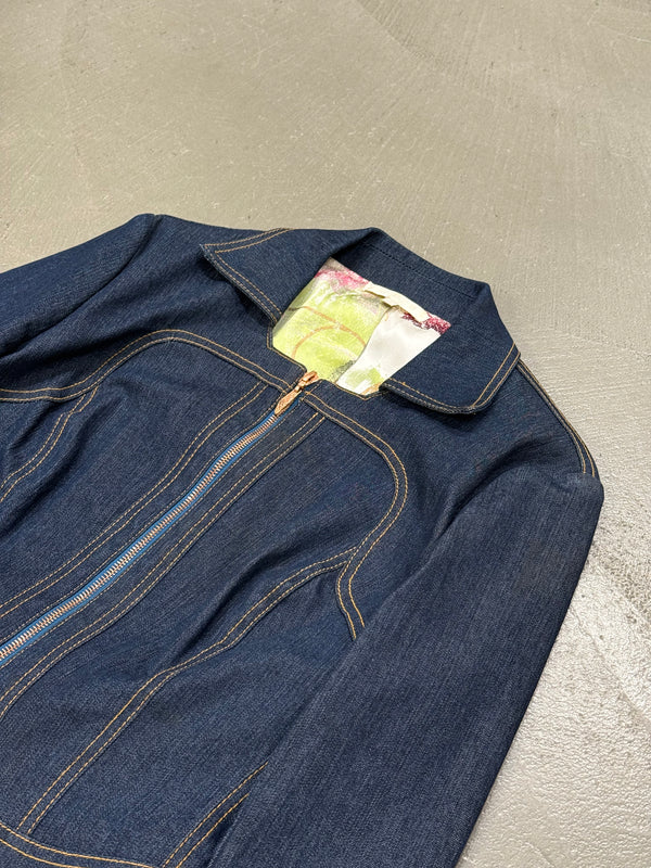 S/S2002 Roberto Cavalli iconic denim jacket
