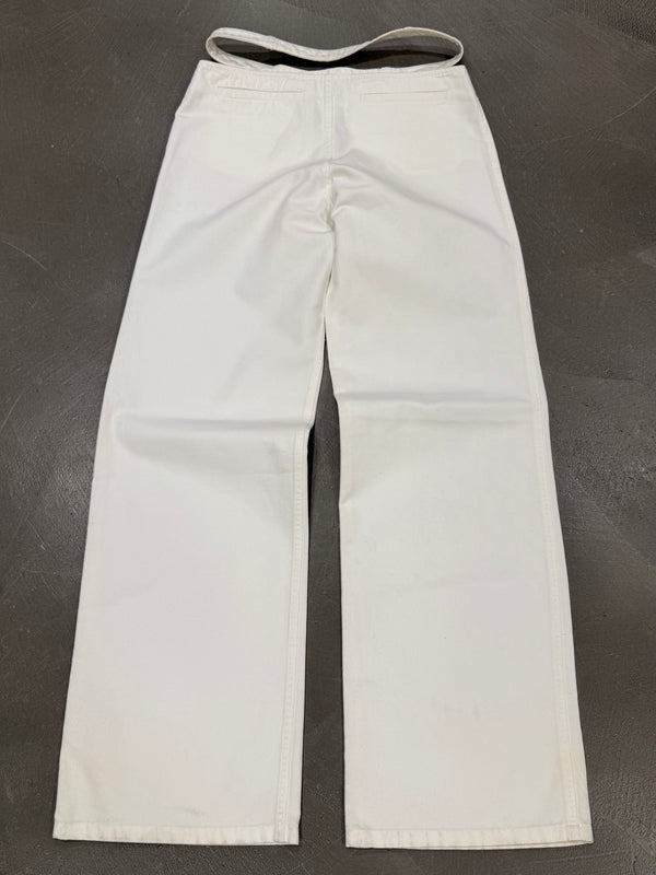 2001 Gucci by Tom Ford cut-out waist denim