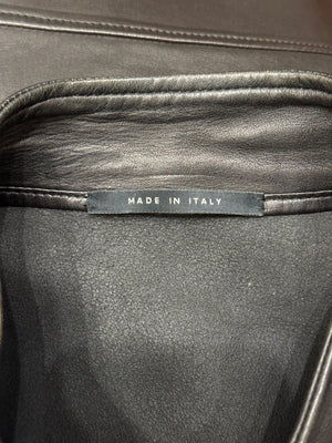 2000s Gucci by Tom Ford biker leather jacket