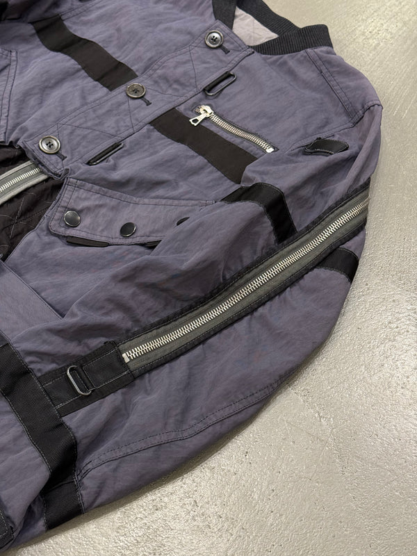 A/W2014 Dries Van Noten runway back-zip bomber jacket