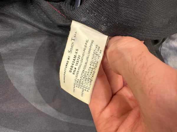 2000s Armani tie dye leather jacket
