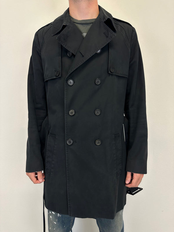 SS09 Dior double breasted trench coat