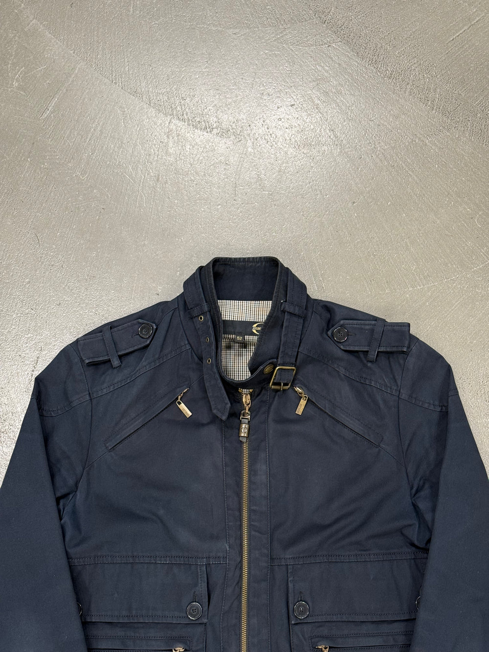 2000s Cavalli military cargo jacket