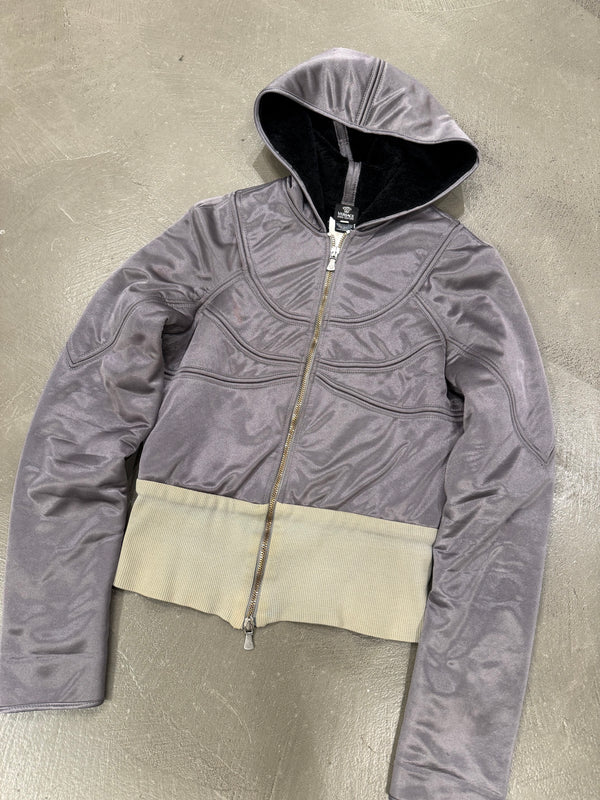 2000s Versace paneled cropped jacket