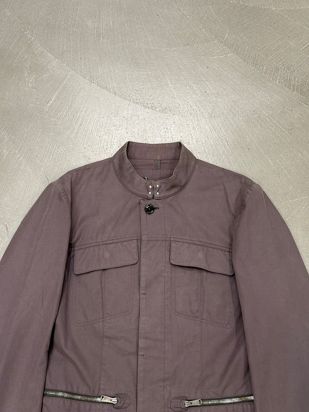 2009 Yves Saint Laurent multi pocket field jacket