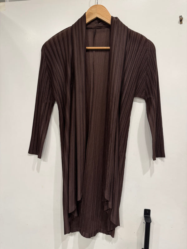 2000s Issey Miyake “Pleats Please” cardigan