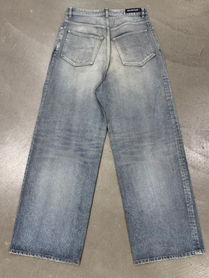 2022 Balenciaga reflective baggy jeans