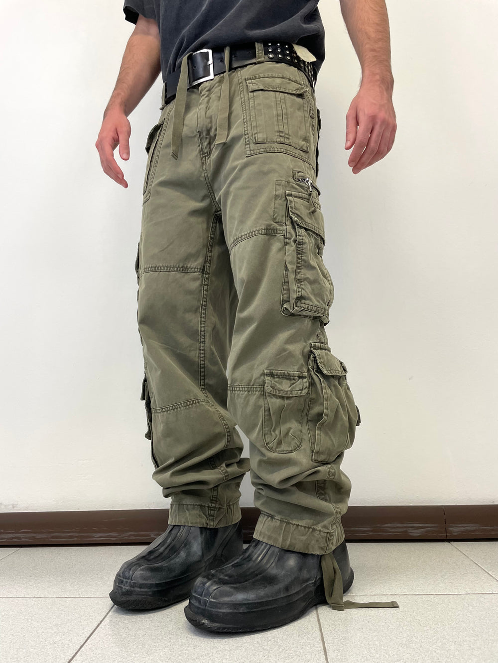 AW03 Dolce & Gabbana 18 pockets military cargo pants