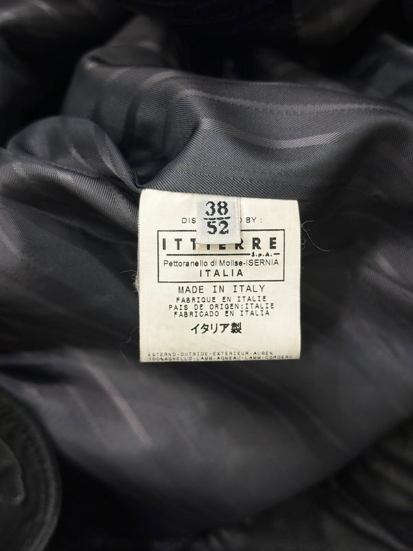 2000s Dolce & Gabbana zipper biker moto leather jacket