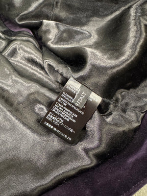 A/W2015 Haider Ackermann runway leather and velour vest