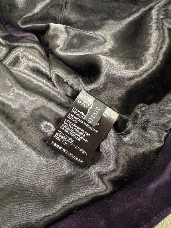 A/W2015 Haider Ackermann runway leather and velour vest
