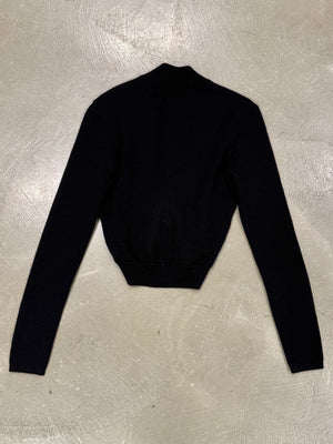 1990s Dolce & Gabbana “Le Maglie” wool deconstructed cardigan