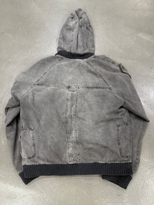 A/W2003 Dolce & Gabbana faded cargo bomber jacket