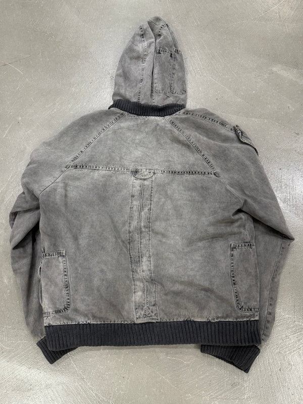 A/W2003 Dolce & Gabbana faded cargo bomber jacket
