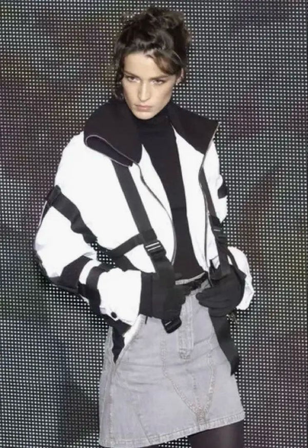 A/W 2003 Dolce & Gabbana runway bondage parachute jacket