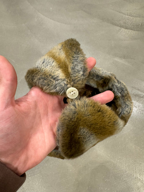 2000s Just Cavalli Chapka faux fur hat