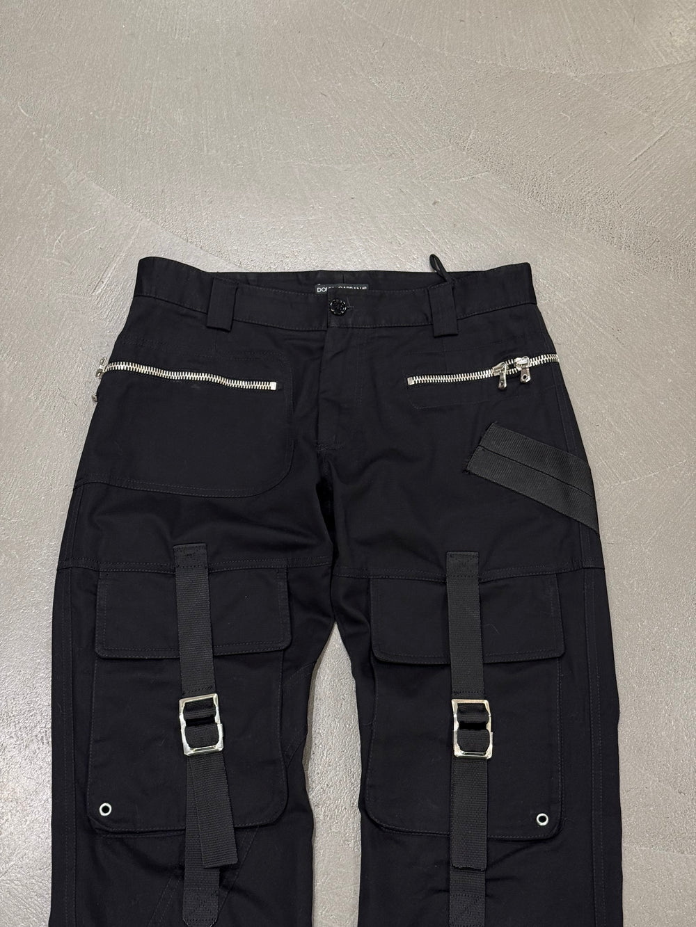 A/W2003 Dolce & Gabbana bondage runway cargo pants