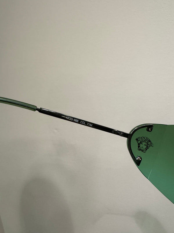 1990s Versace shield sunglasses