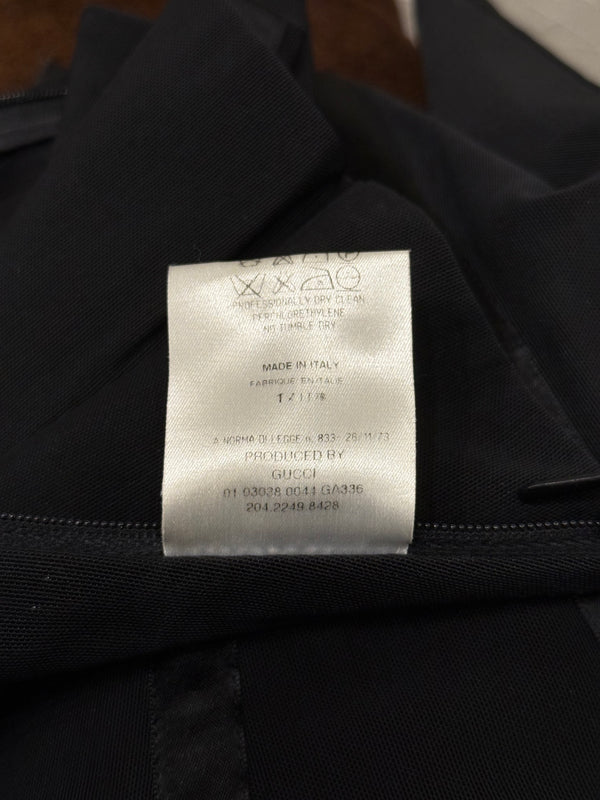 S/S2001 Gucci by Tom Ford runway strapeless silk dress