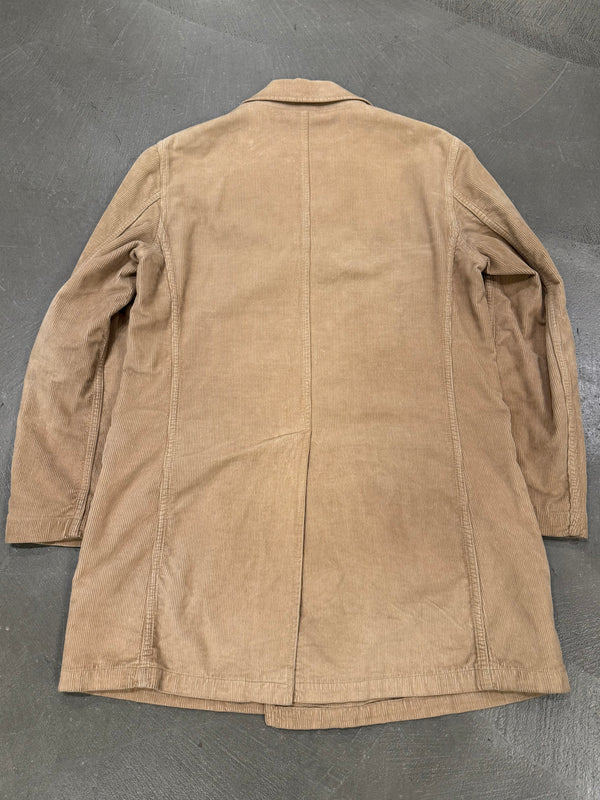 1990s Miu Miu double-breasted corduroy coat