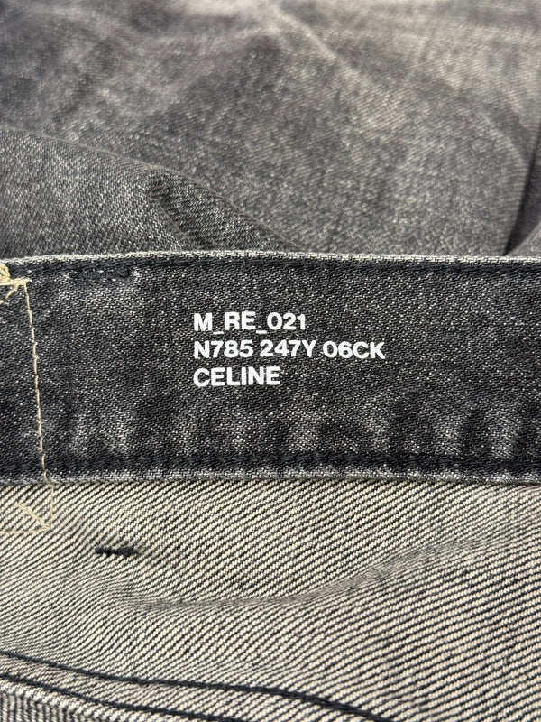 S/S2024 Celine wesley straight-leg distressed jeans