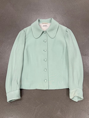 2011 Miu Miu teal set