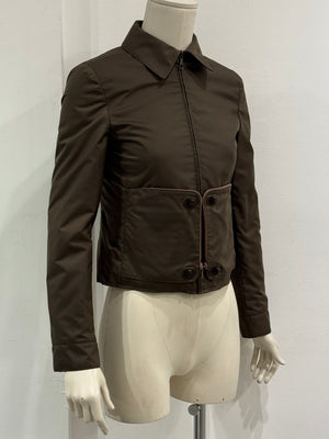 1999 Miu Miu hidden pocket nylon jacket