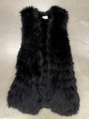 2000s Yves Saint Laurent by Tom Ford real fur vest