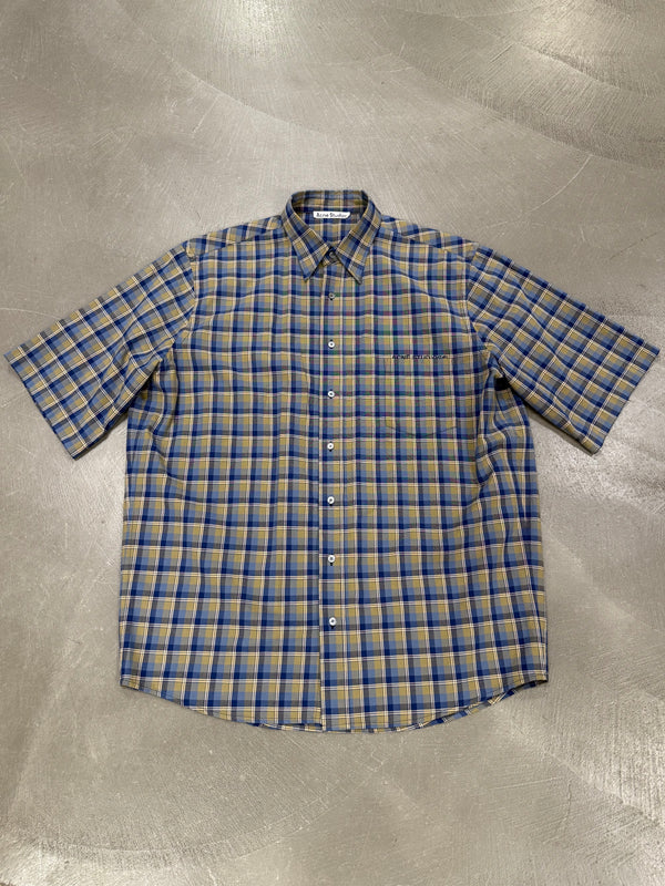 Acne Studios check cotton shirt