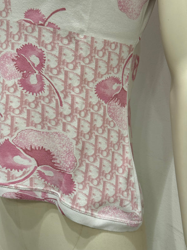 2000s Christian Dior by Galliano monogram t-shirt