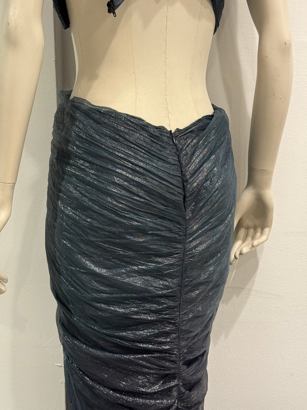 2012 Roberto Cavalli long evening dress