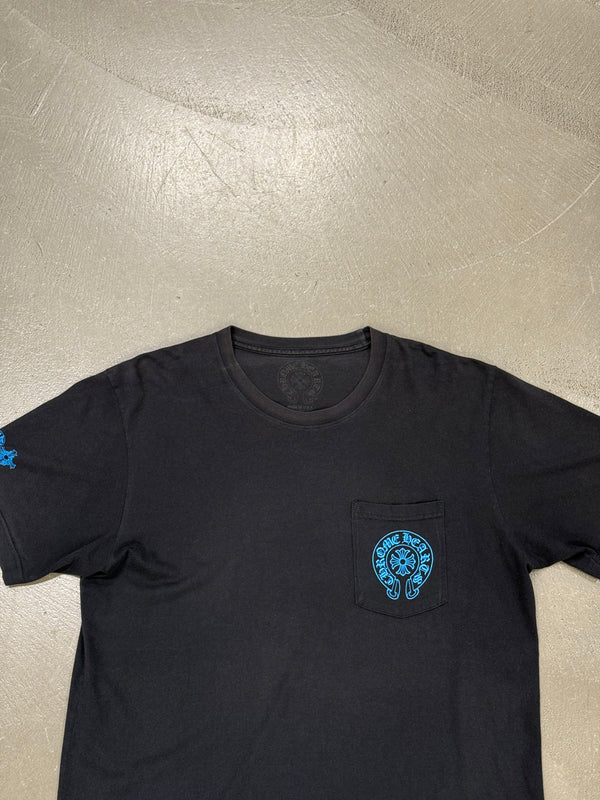 Chrome Hearts triple blue cross tee shirt