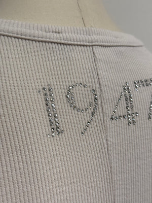 2005 Christian Dior by Galliani Swarovski J’adore tank top