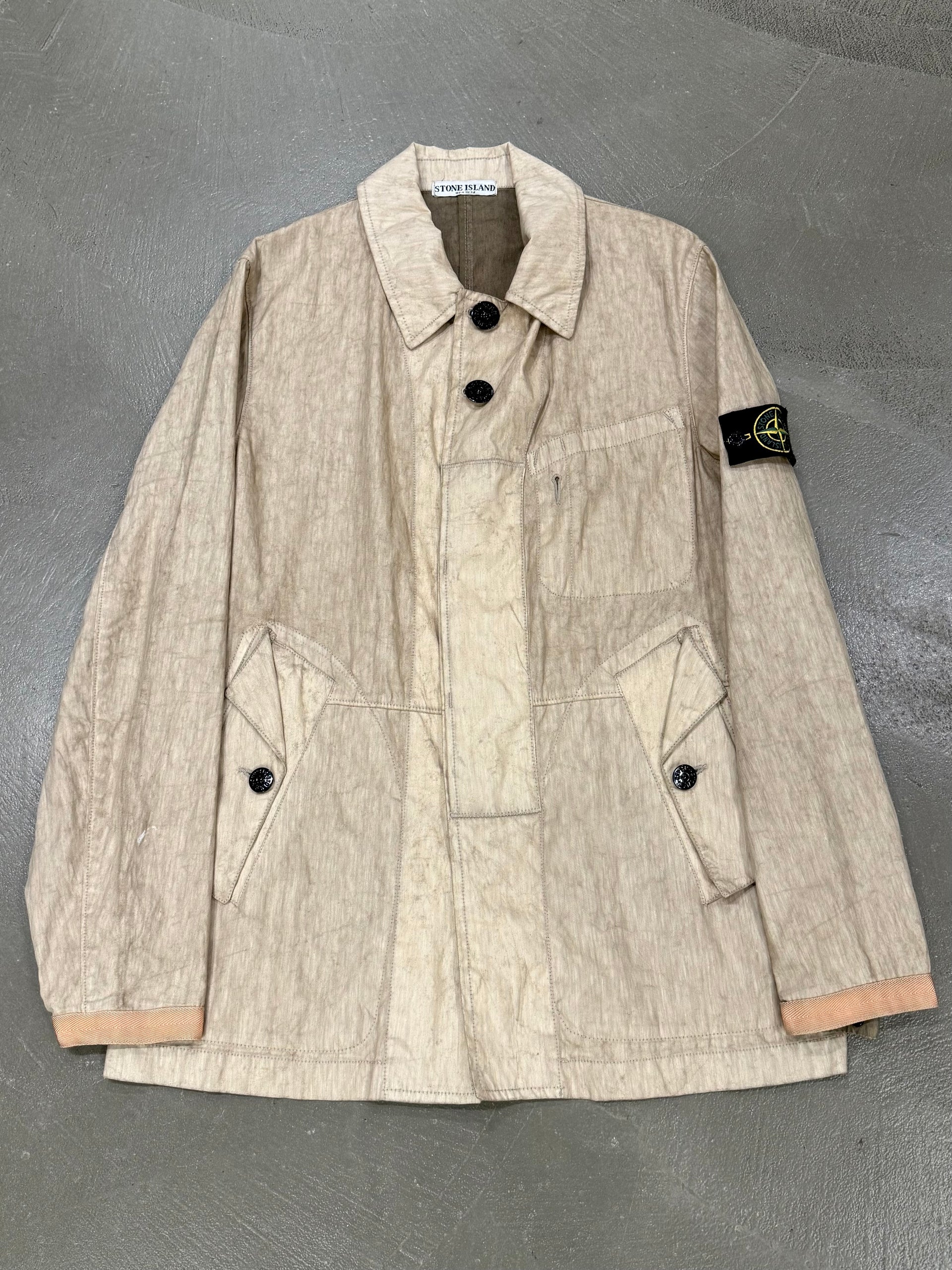 2006 Stone Island Lino flax jacket