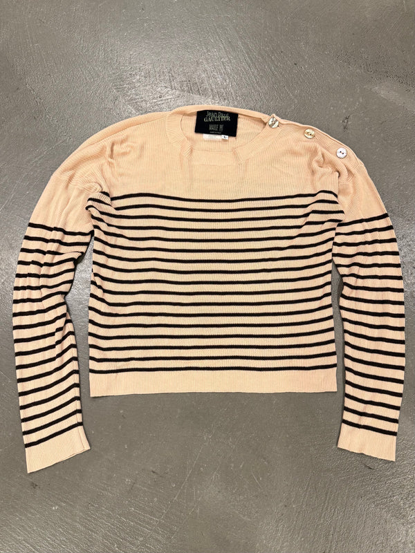 2000s Jean Paul Gaultier striped knit