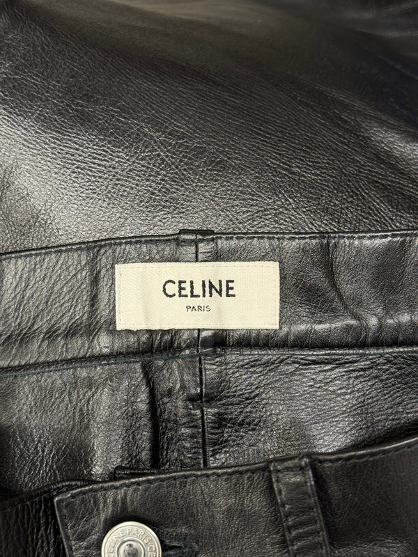 2020s Celine leather trousers